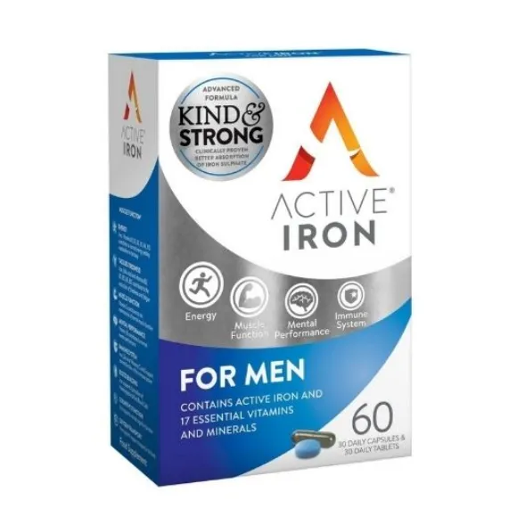 ACTIVE IRON FOR MEN 60 CAPS