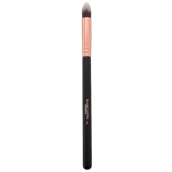 BLANK CANVAS F19 TAPERED CONCEALER/CONTOUR PENCIL BRUSH IN ROSE GOLD/BLACK